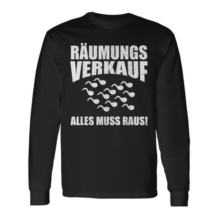 Clearance Sale Everything Must Raus Party Langarmshirts Geschenkideen