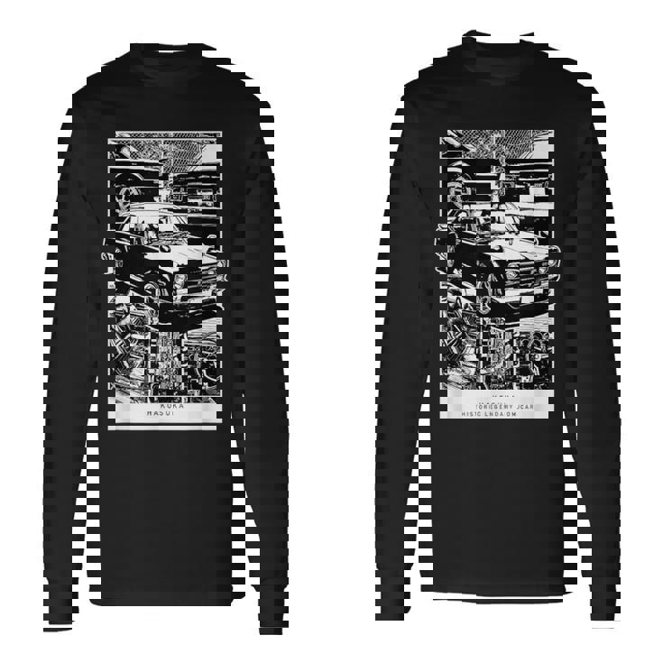 Coche Histórico Y Legendario Jdm Hakosuka Skyline Gt Kpgc10 Camiseta de manga larga