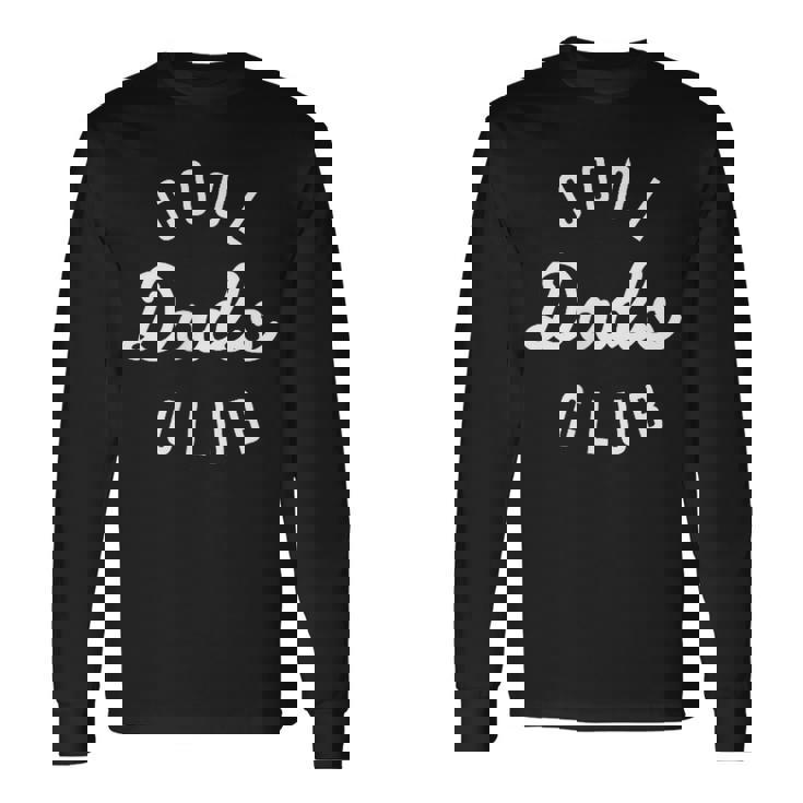 Cool Dads Club Anuncio De Embarazo Cool Dad To Be Camiseta de manga larga
