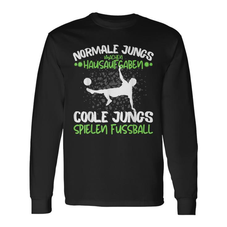 Cool Jung Spielnen Fußball Langarmshirts Geschenkideen