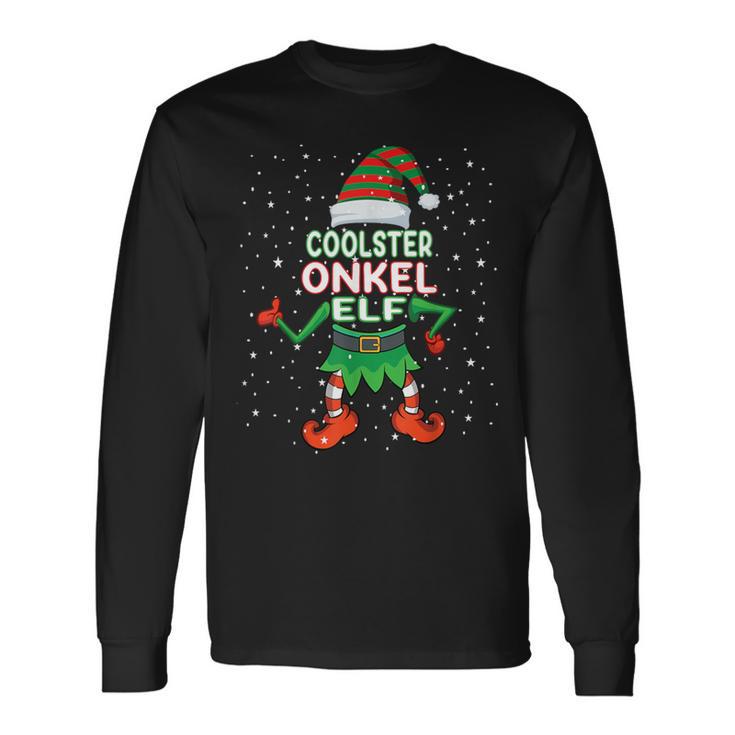 Coolster Uncle Elf Partner Look Family Outfit Christmas Langarmshirts Geschenkideen