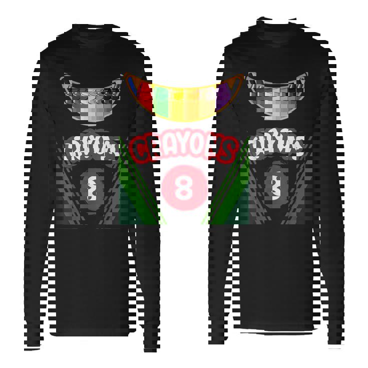 crayon halloween shirt