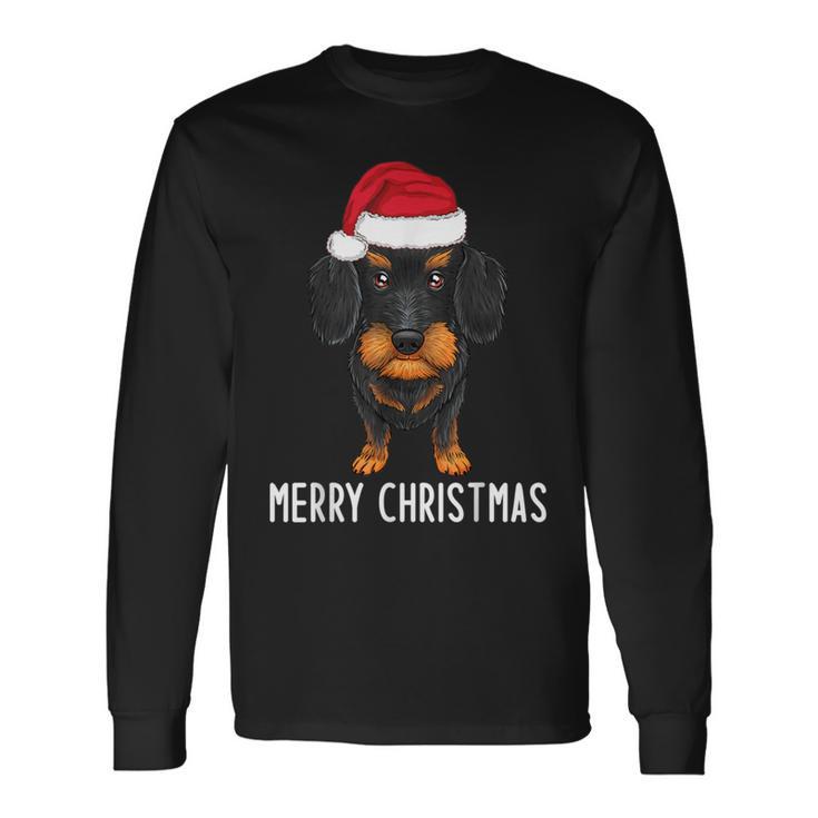 Dachshund Christmas Jumper Merry Christmas Dachshund Christmas Langarmshirts Geschenkideen