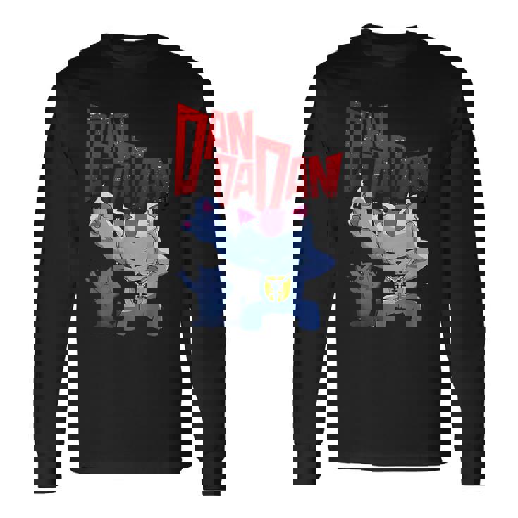 Dandadan Cat Anime Cute Manga Turbo Granny Kawaii Cat Long Sleeve T-Shirt