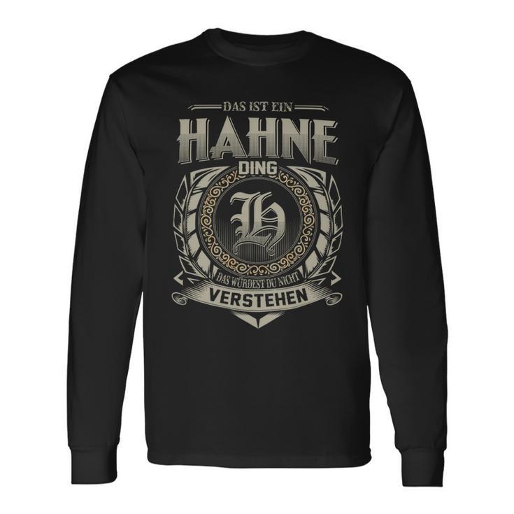 Das Ist Ein Hahne Ding Hahne Name Langarmshirts Geschenkideen