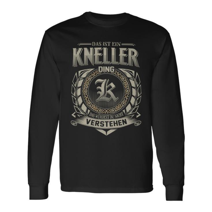 Das Ist Ein Kneller Ding Kneller Name Langarmshirts Geschenkideen