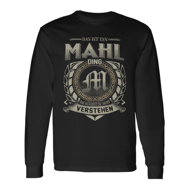 Das Ist Ein Mahl Ding Mahl Name Langarmshirts Geschenkideen