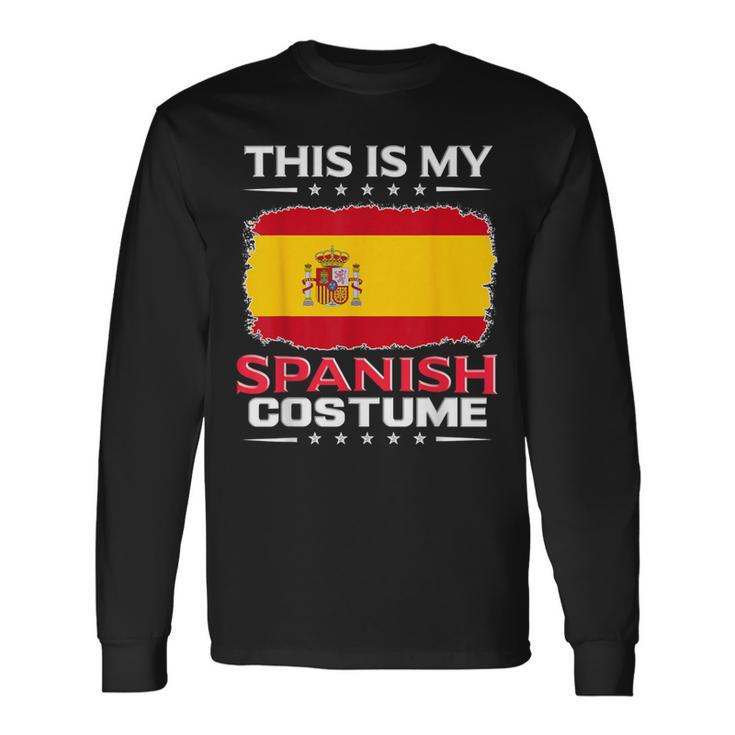 Das Ist Mein Spanisches Kostüm Spain Langarmshirts Geschenkideen