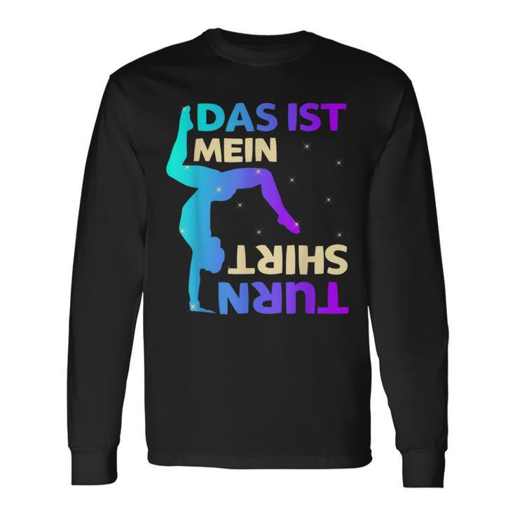 Das Ist Mein Turn Gymnastics Langarmshirts Geschenkideen