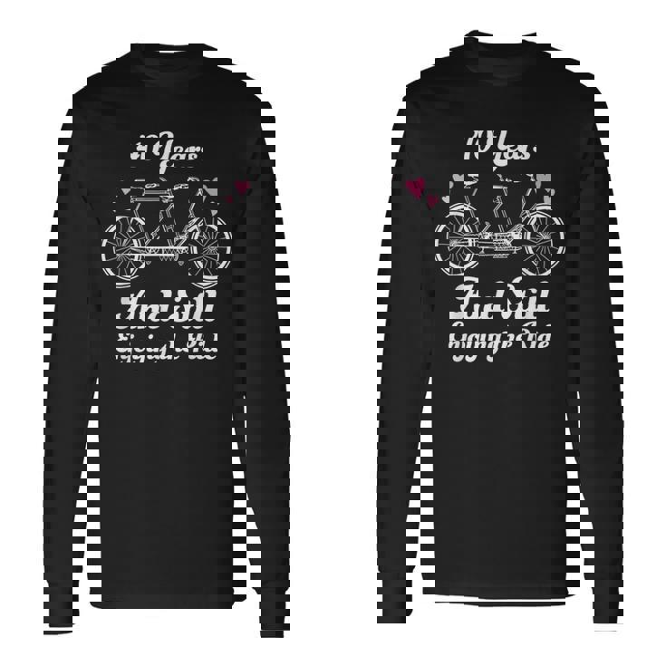 De Aniversario De Boda 40 Años Juntos Idea De Regalo Camiseta de manga larga