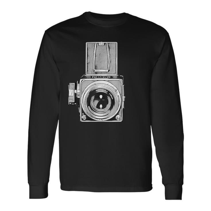 De Cámara Hasselblad 500 Camiseta de manga larga