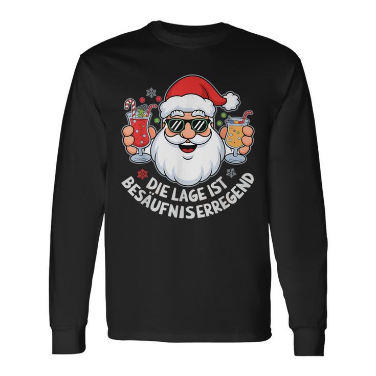 Die Lage Ist Besäufniserregend Christmas Langarmshirts Geschenkideen