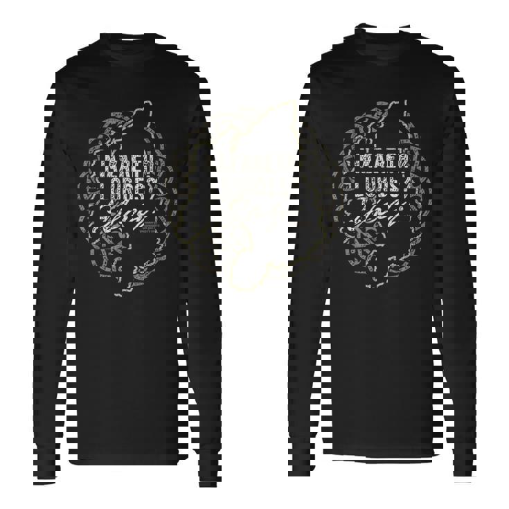 Diseño Para Fanáticos Del Whisky Nazareth Lourdes Islay Whisky Camiseta de manga larga