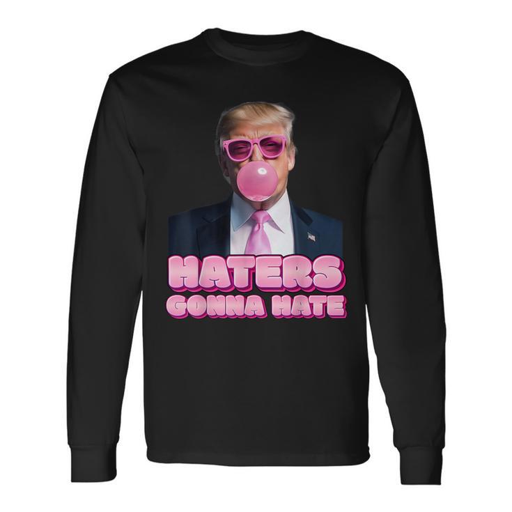 Donald Trump Bubble Gum Langarmshirts Geschenkideen