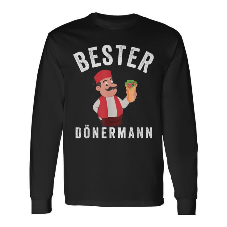 Doner Man With Doner Kebab Langarmshirts Geschenkideen