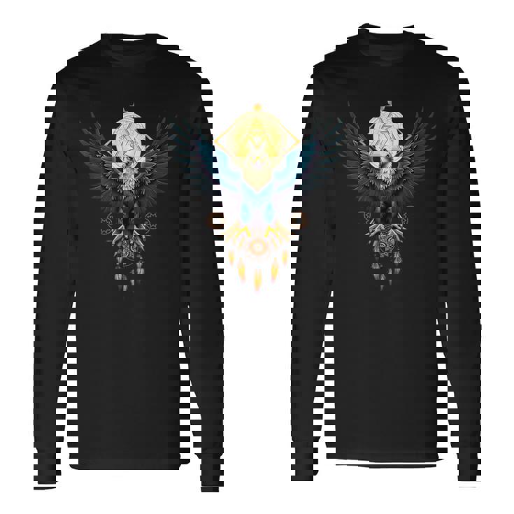 Eagle Spirit Guardian Power Animal Totem Spiritual Shamanic Tank Top Long Sleeve T-Shirt