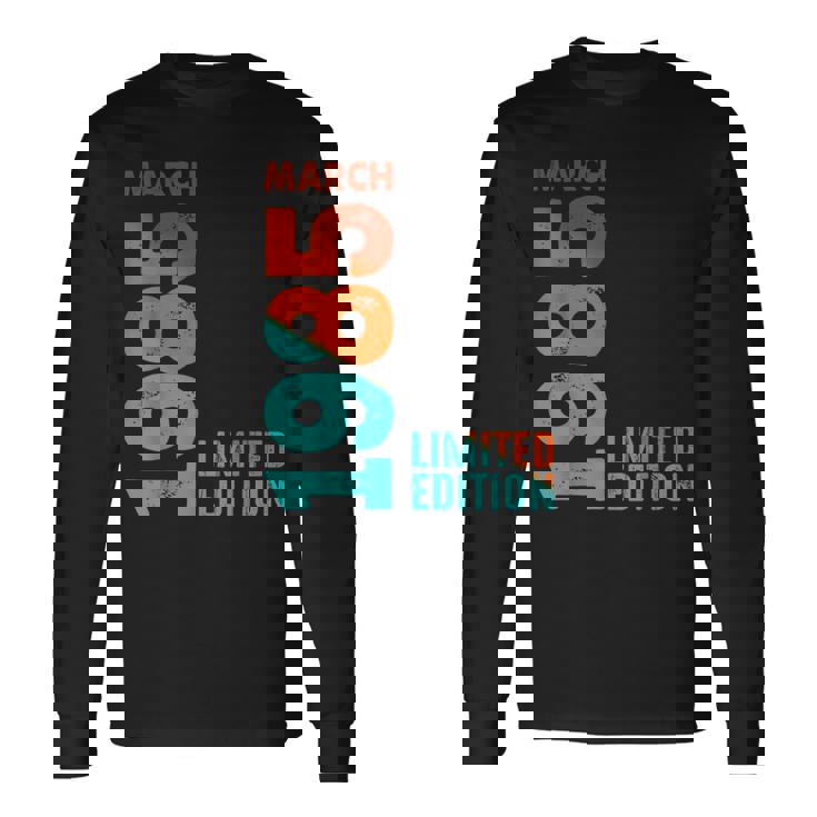 Edición Limitada 1985 Marzo 1985 Camiseta de manga larga