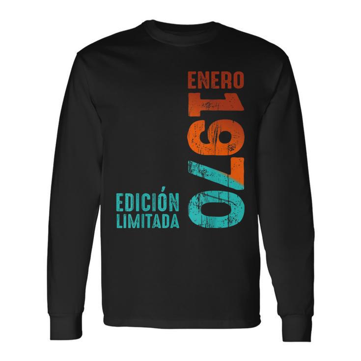 Edición Limitada De Enero De 1970 Cool Retro 1970Intage 1970 Camiseta de manga larga