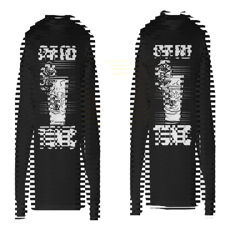 Ediciónintage De Gym And Tonic Camiseta de manga larga