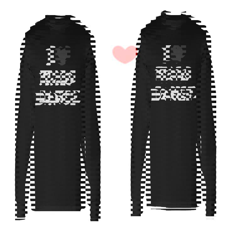 Me Encanta Italo Dance Me Encanta Italo Dance Camiseta de manga larga