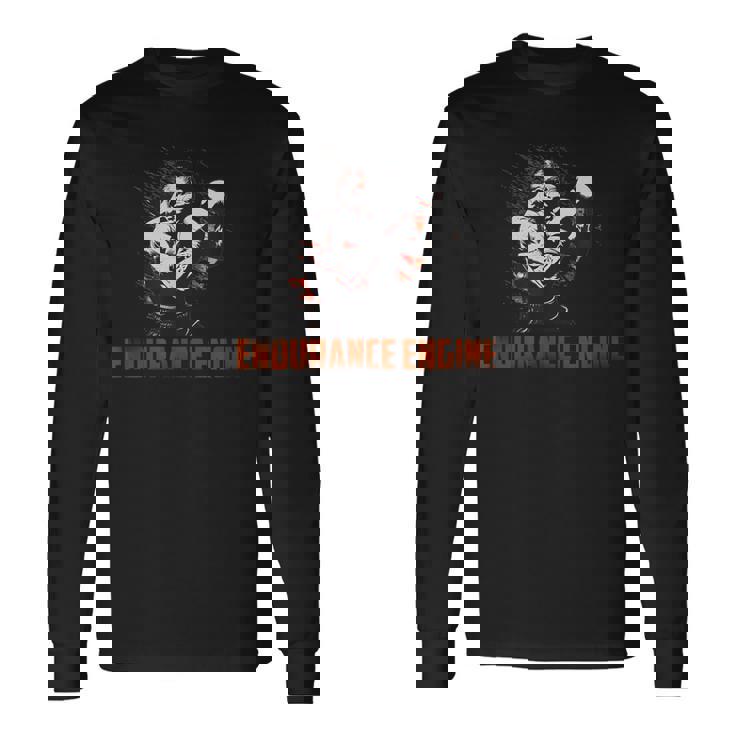Endurance Engine Gym Motivation Dynamo Camiseta de manga larga