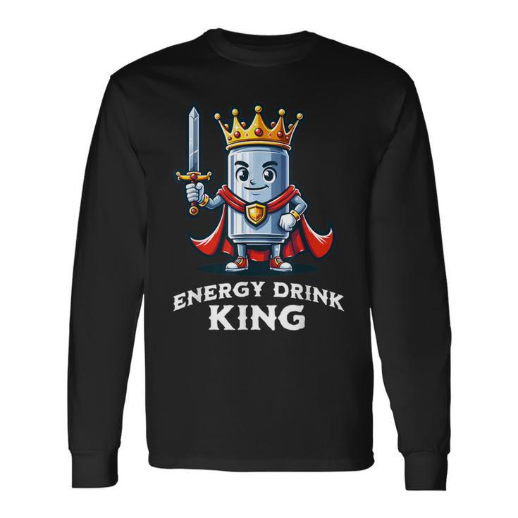 Energy Drink King Tin Energy Drink Langarmshirts Geschenkideen