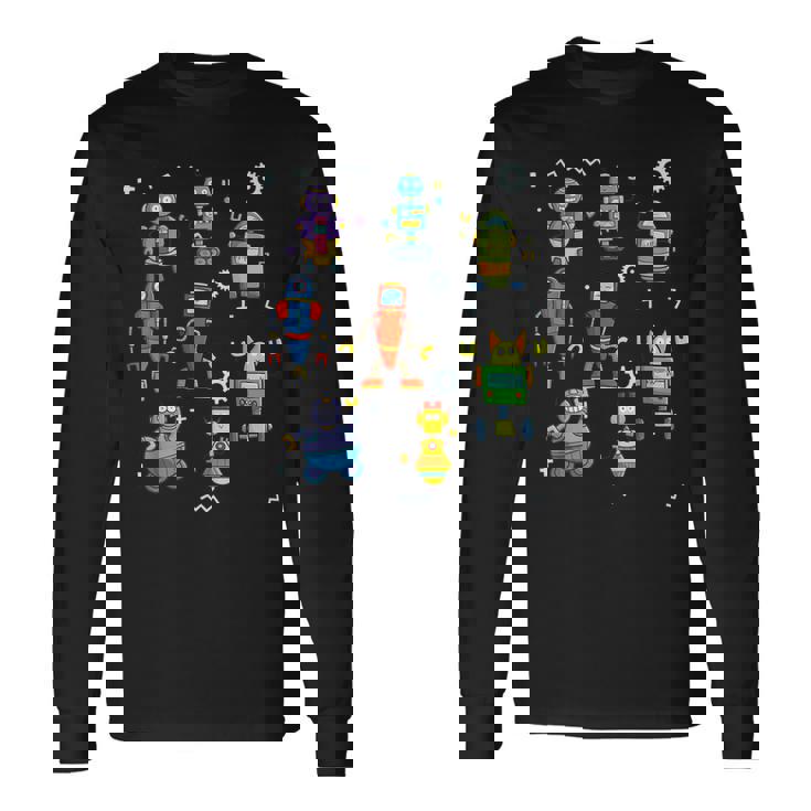 Engineer Robotics Robot Technology Robotics Long Sleeve T-Shirt