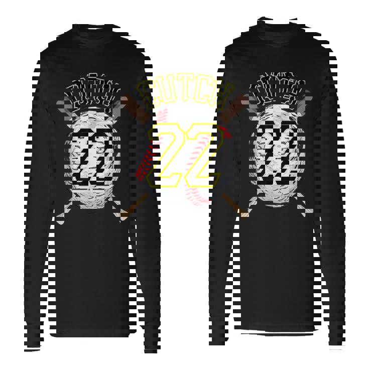 Exclusive Baseball And Bats For Baseball Fans Long Sleeve T-Shirt