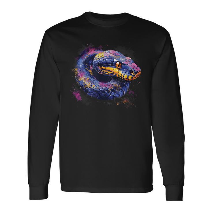 Exotic Python And Snakes Langarmshirts Geschenkideen