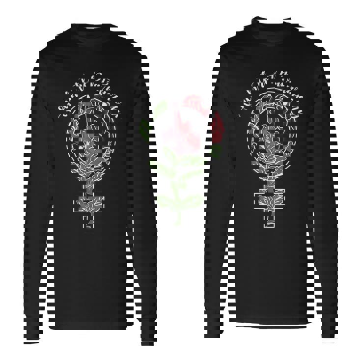F-Uck El Patriarcado Símbolo Feminista My Body My Choice Camiseta de manga larga
