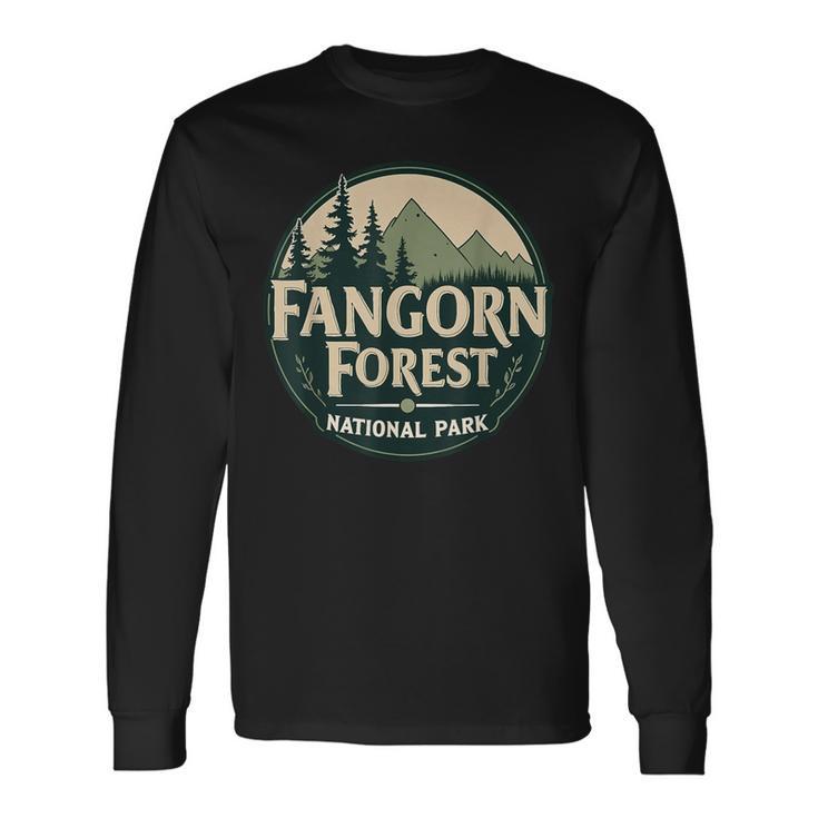 Fangorn Forest National Park Bookworms Saying Langarmshirts Geschenkideen