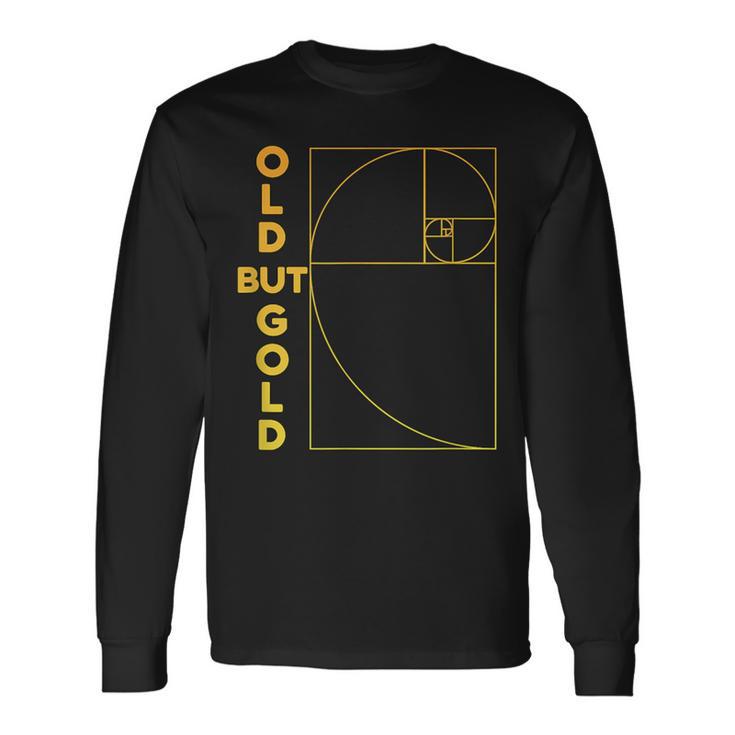 Fibonacci Old But Gold Langarmshirts Geschenkideen