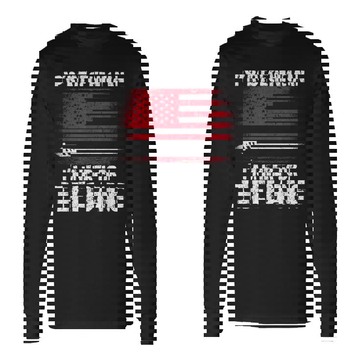 Fireworks Director Pyro Crew Pyrotechnic Pyrotechnician Long Sleeve T-Shirt