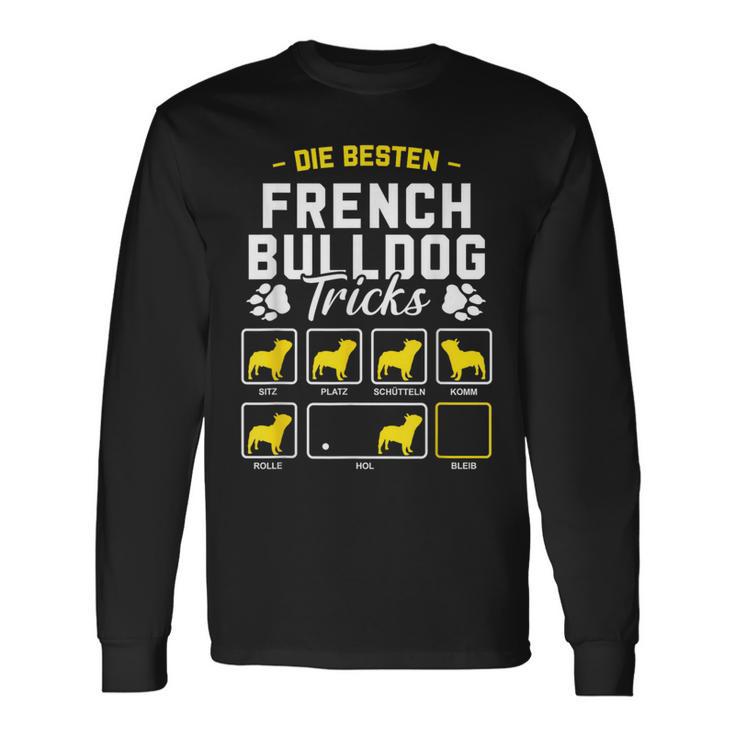 French Bulldog Frenchie Dog Holder Langarmshirts Geschenkideen