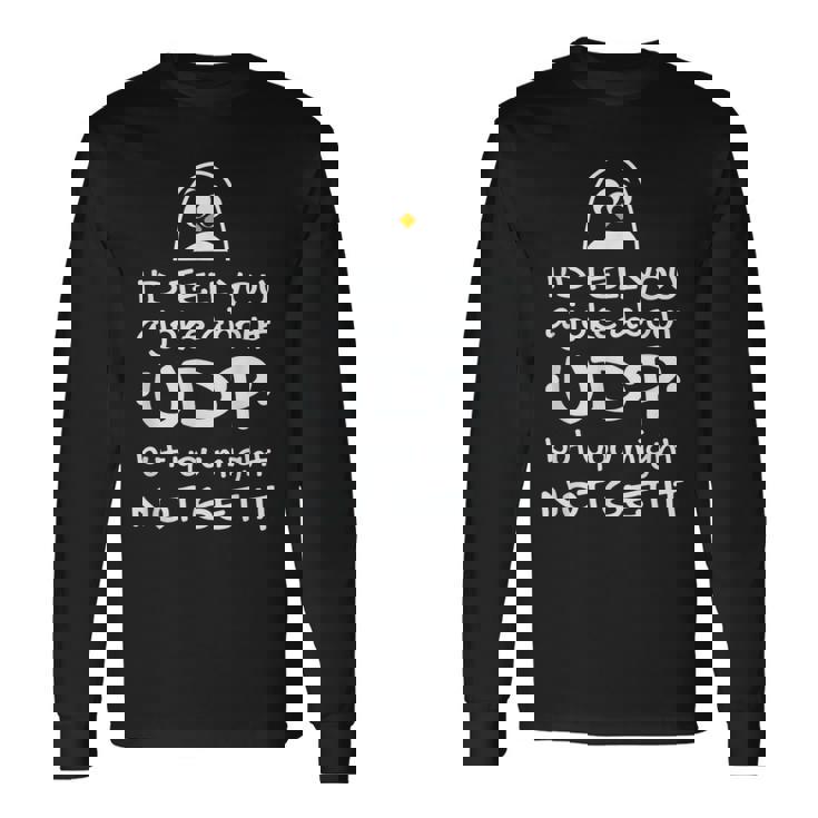 Network Engineer Sysadmin It Camiseta de manga larga