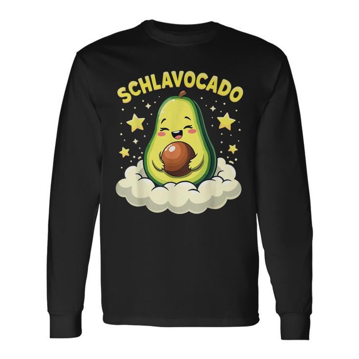 Sleepocado Avocado Sleep Night Sleeping Langarmshirts Geschenkideen