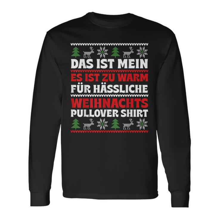 Ugly Christmas Jumper Slogan Christmas Jumper Langarmshirts Geschenkideen