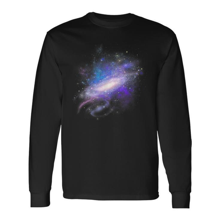 Galaxy Space Planets Universe Stars Moon Astronomer Langarmshirts Geschenkideen