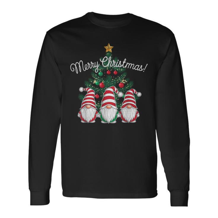 Gnome Gnome Christmas Jumper Merry Christmas Langarmshirts Geschenkideen