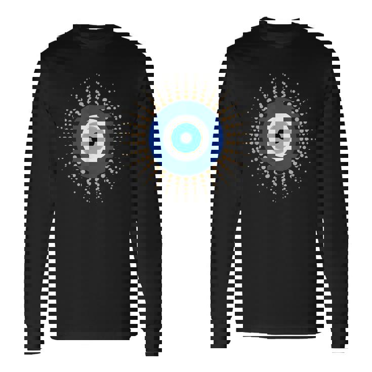 Grec Mauvais Oeil Grèce Mauvais Œil Turc Protection Soleil T-shirt à manches longues