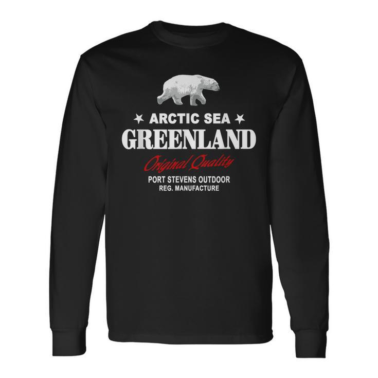 Greenland Polar Bear Langarmshirts Geschenkideen