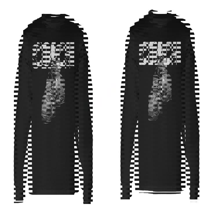 Guantes De Boxeo Boxeo Artes Marciales Mixtas Estilo Retro Camiseta de manga larga