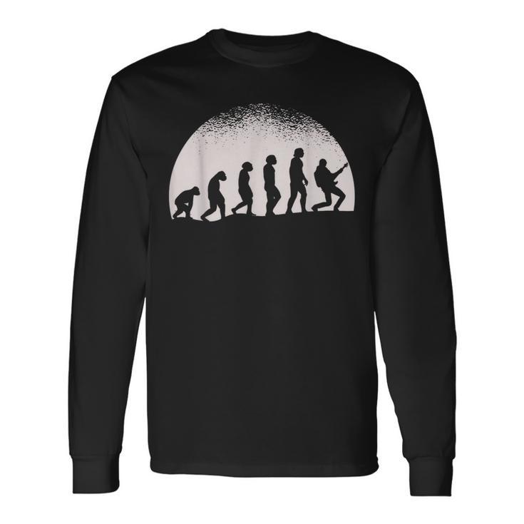 Guitar Player Evolution Guitar Langarmshirts Geschenkideen