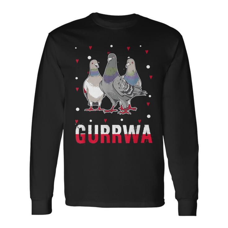 Gurrwa Dove Polska Kurwa For Proud Poland Langarmshirts Geschenkideen