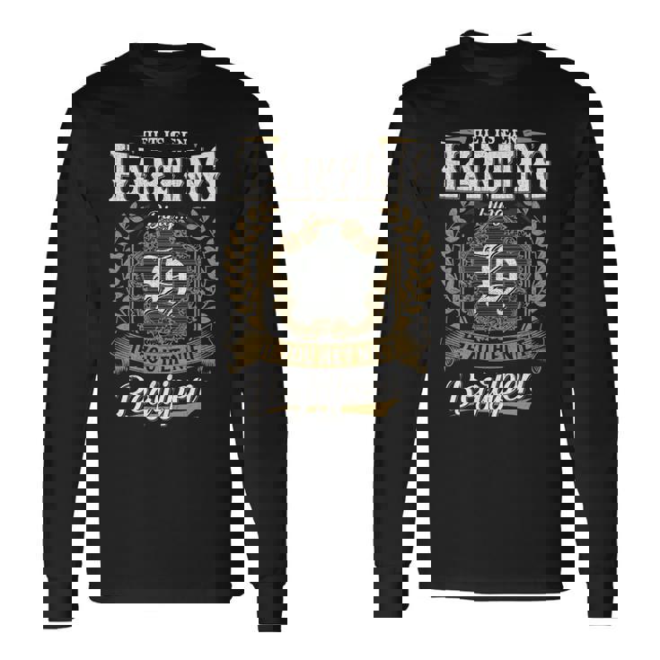 Het Is Een Harting Ding Je Zou Het Niet Begrijpen Harting Naam Langarmshirts Geschenkideen