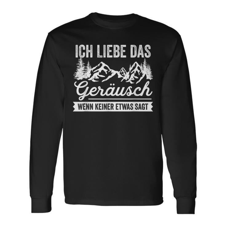 Hikern Ich Liebe Das Kerze Wenn Keine Etwas Sagt Mountain Hiking I Langarmshirts Geschenkideen