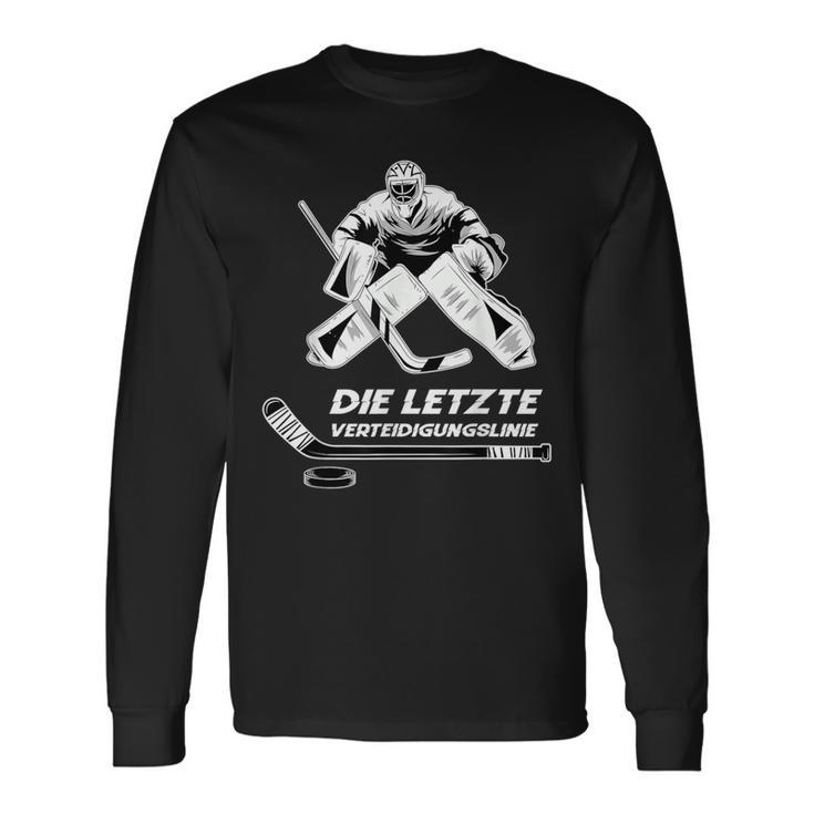 Hockey For Ice Hockey Player Hockey Trainer Langarmshirts Geschenkideen