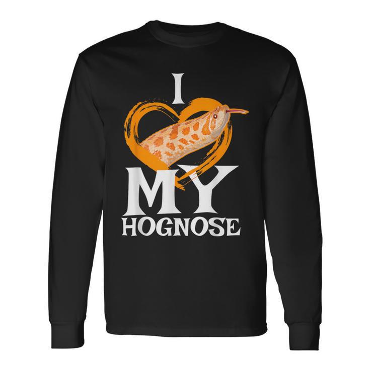 Hognose Snake T Shirt For Pet Western Hoggy Reptiles Long Sleeve T-Shirt
