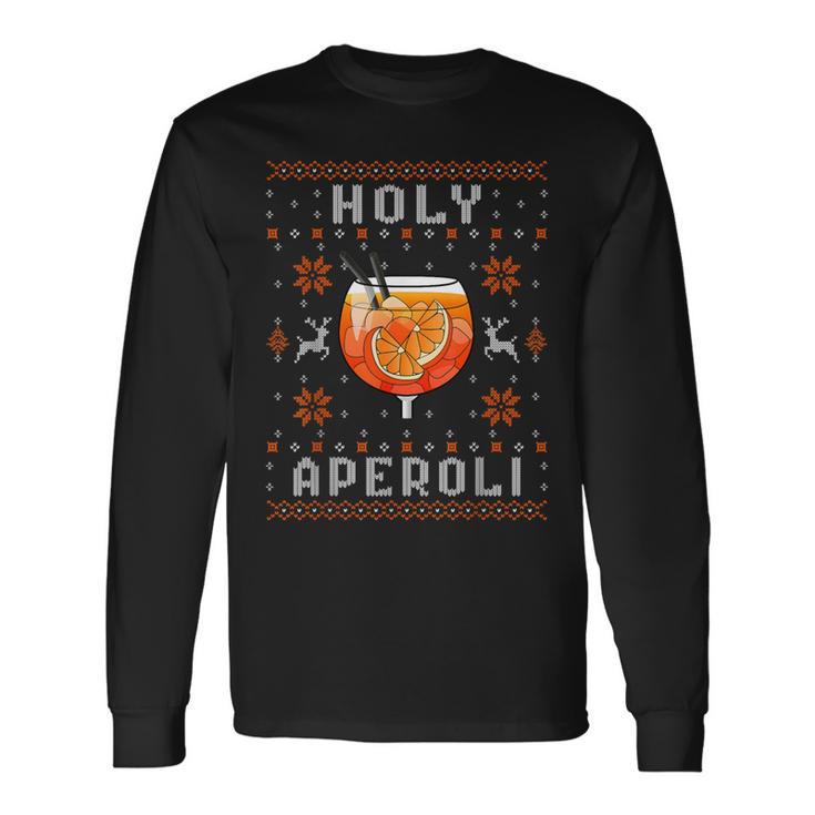 Holy Aperoli X Merry Spritzmas Spritz & Christmas Langarmshirts Geschenkideen