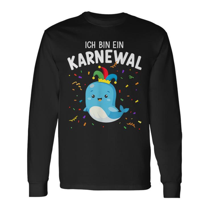 Ich Bin Ein Karnewal Whale Langarmshirts Geschenkideen